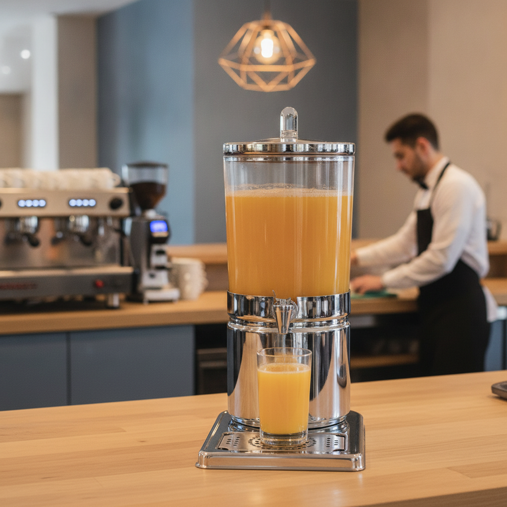 Plastic Juice Dispenser 4L for Events & Gatherings