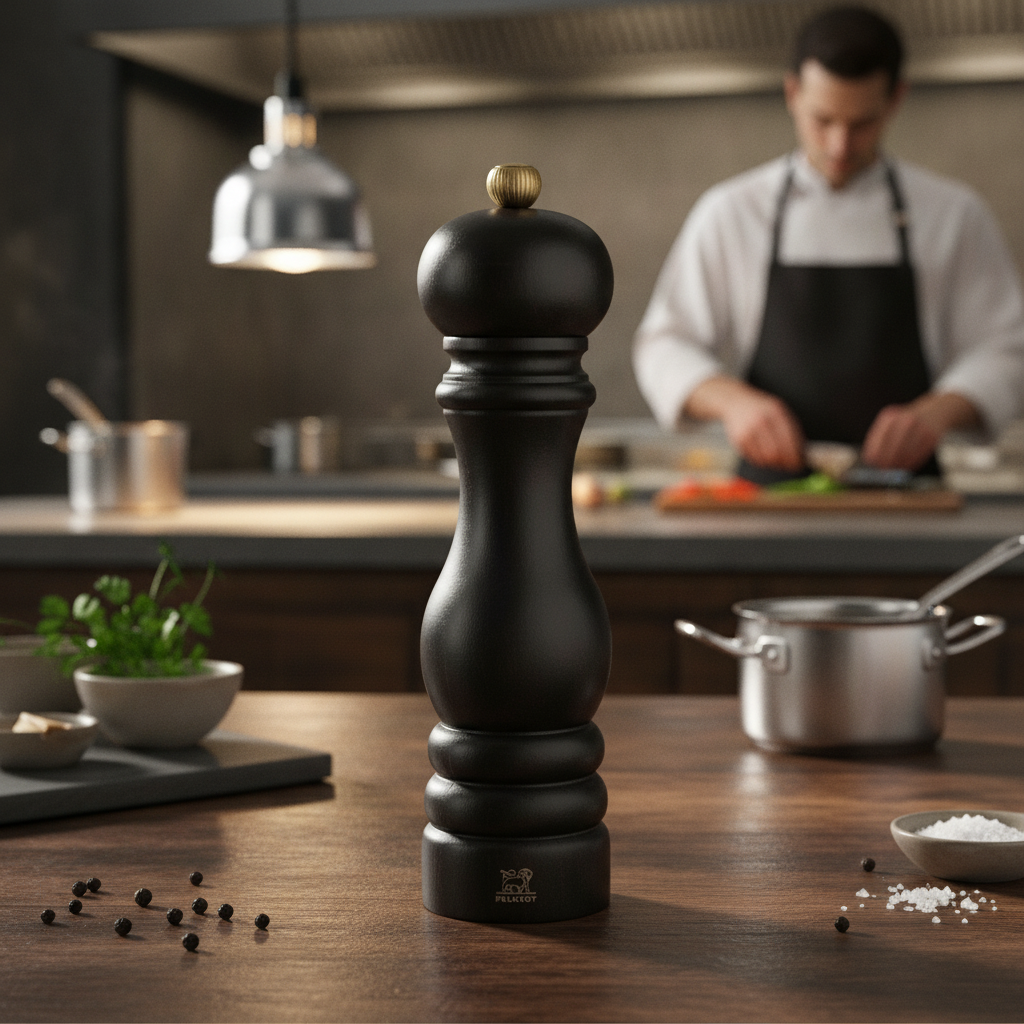 Wood Pepper Mill 9in for Home & Kitchen