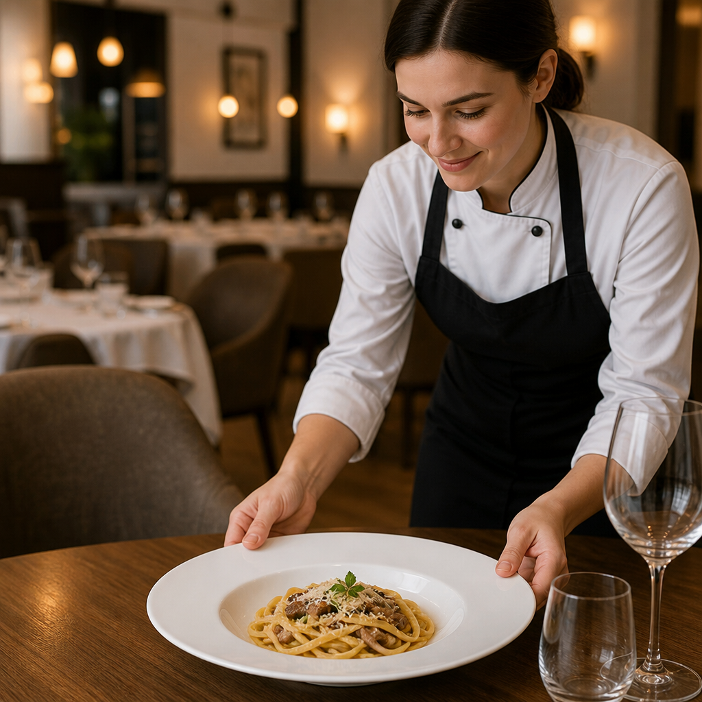 Pasta Plates 305mm Bone China for Hotels & B&Bs (Pack of 6)