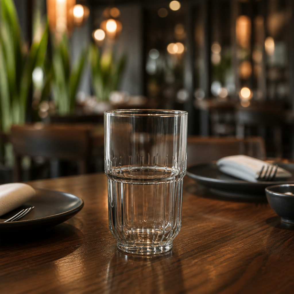 Glass Hi Ball Glasses 290ml for Home & Office (Pack of 12)