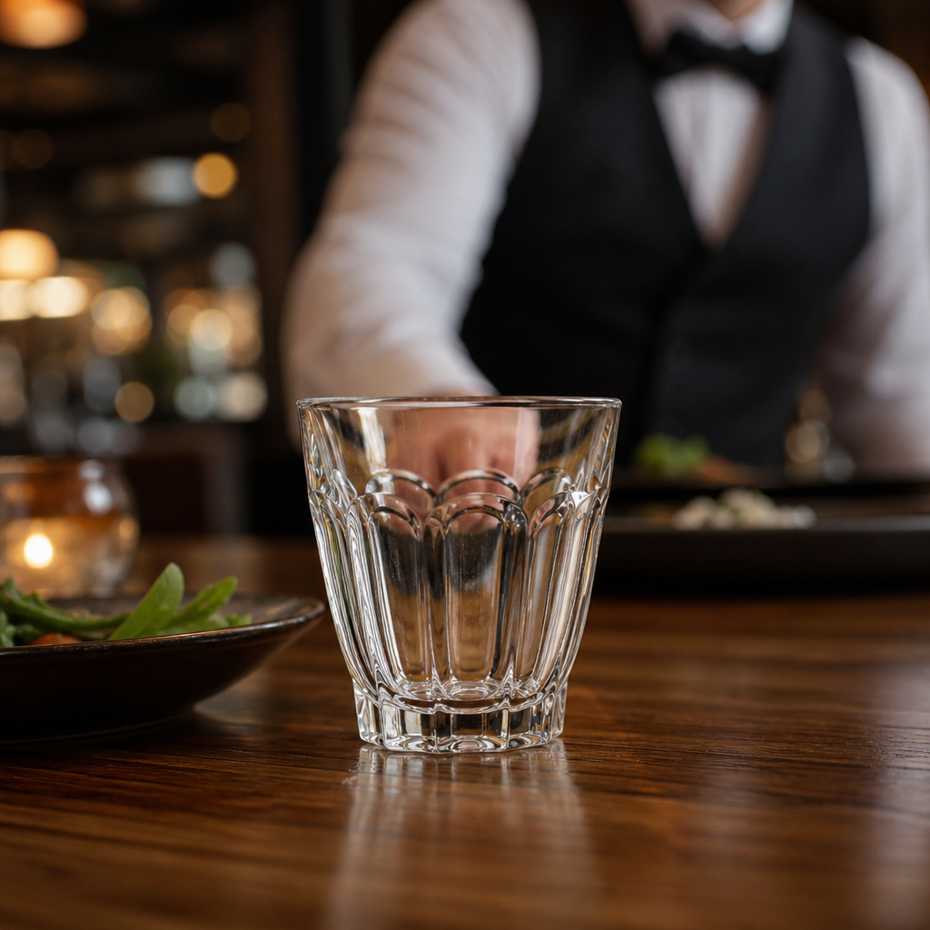 Toughened Glass Shot Glasses 90ml for Bars & Pubs (Pack of 24)