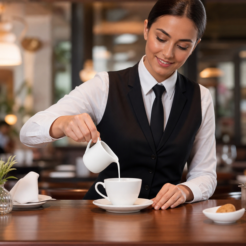 Super Vitrified Ceramic Unhandled Mini Jugs 570ml for Hospitality (Pack of 24)