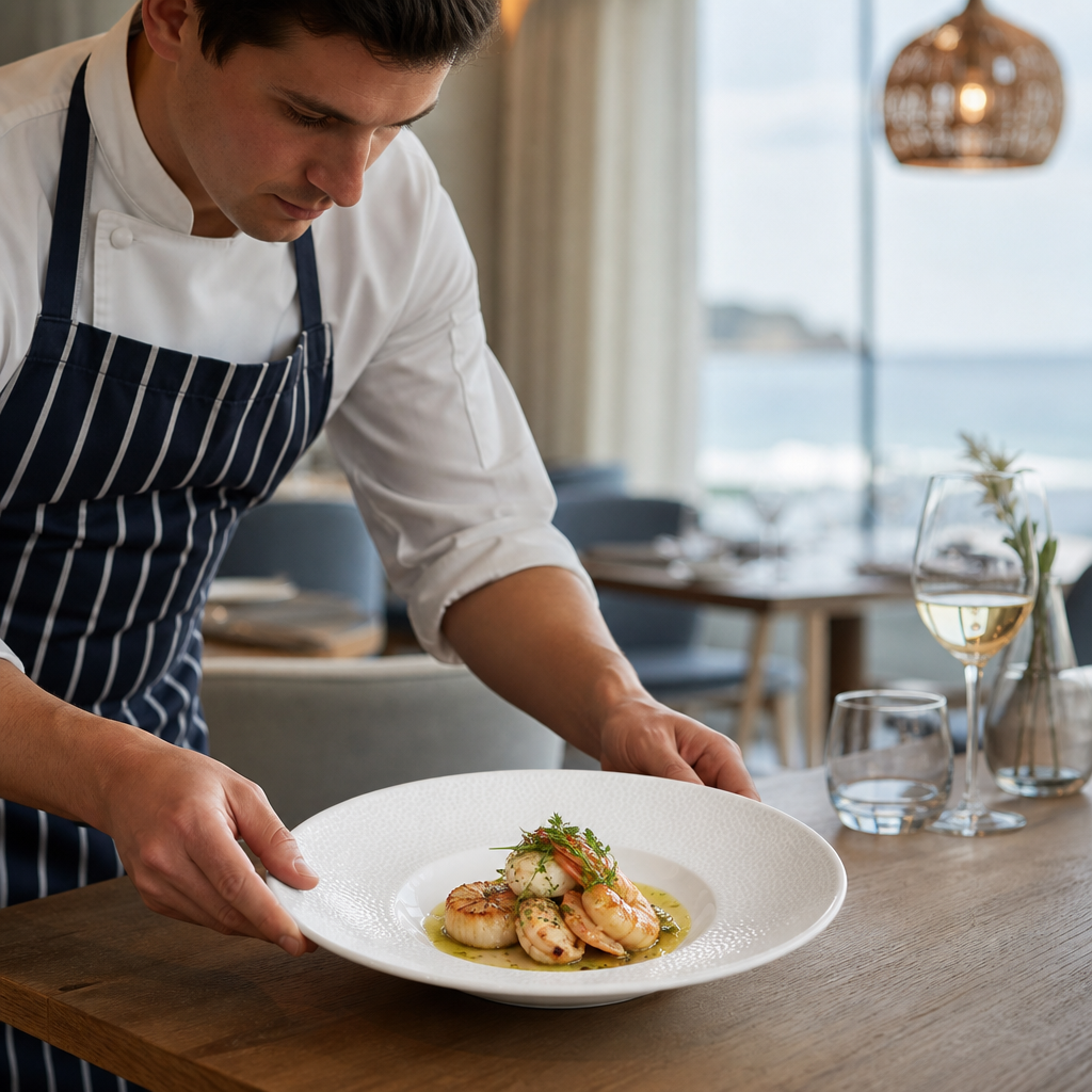 Deep Coupe Plates 281mm Porcelain for Coastal Dining (Pack of 12)