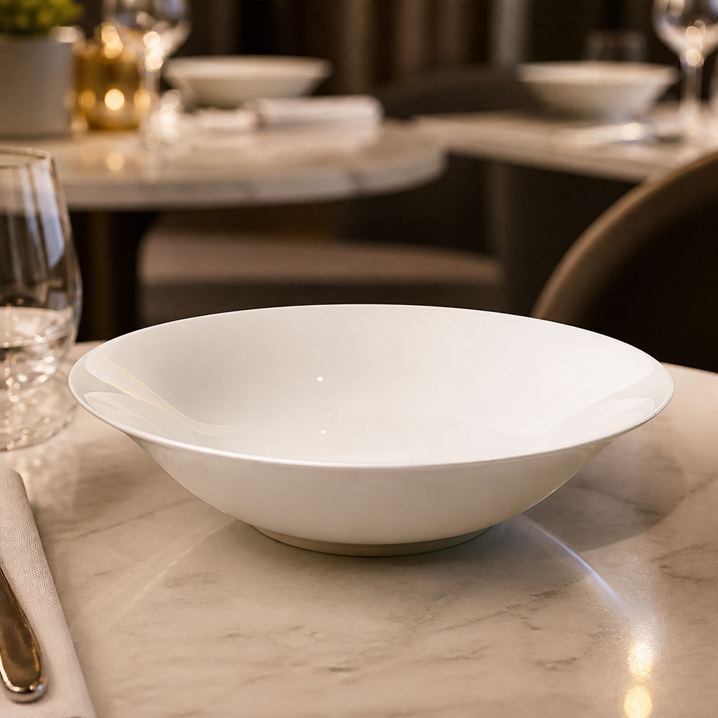 Bone China Coupe Bowls 165mm for Banqueting & Restaurant Service