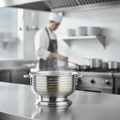 Aluminium Colander 400mm for Efficient Food Draining