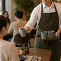 Handless Cups 142ml Vitrified Stoneware for Stylish Serving (Pack of 24)