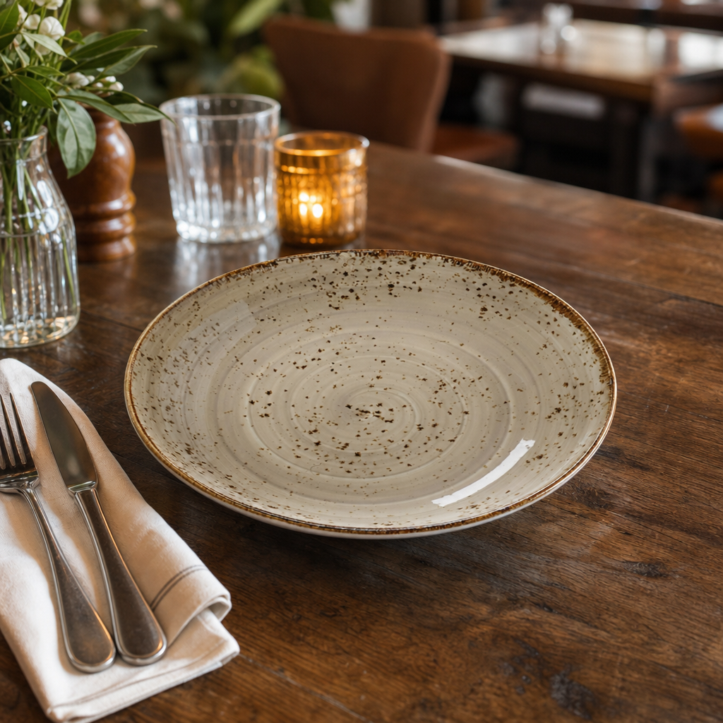 Porcelain Coupe Bowls 215mm for Cafés & Restaurants - Pack of 24