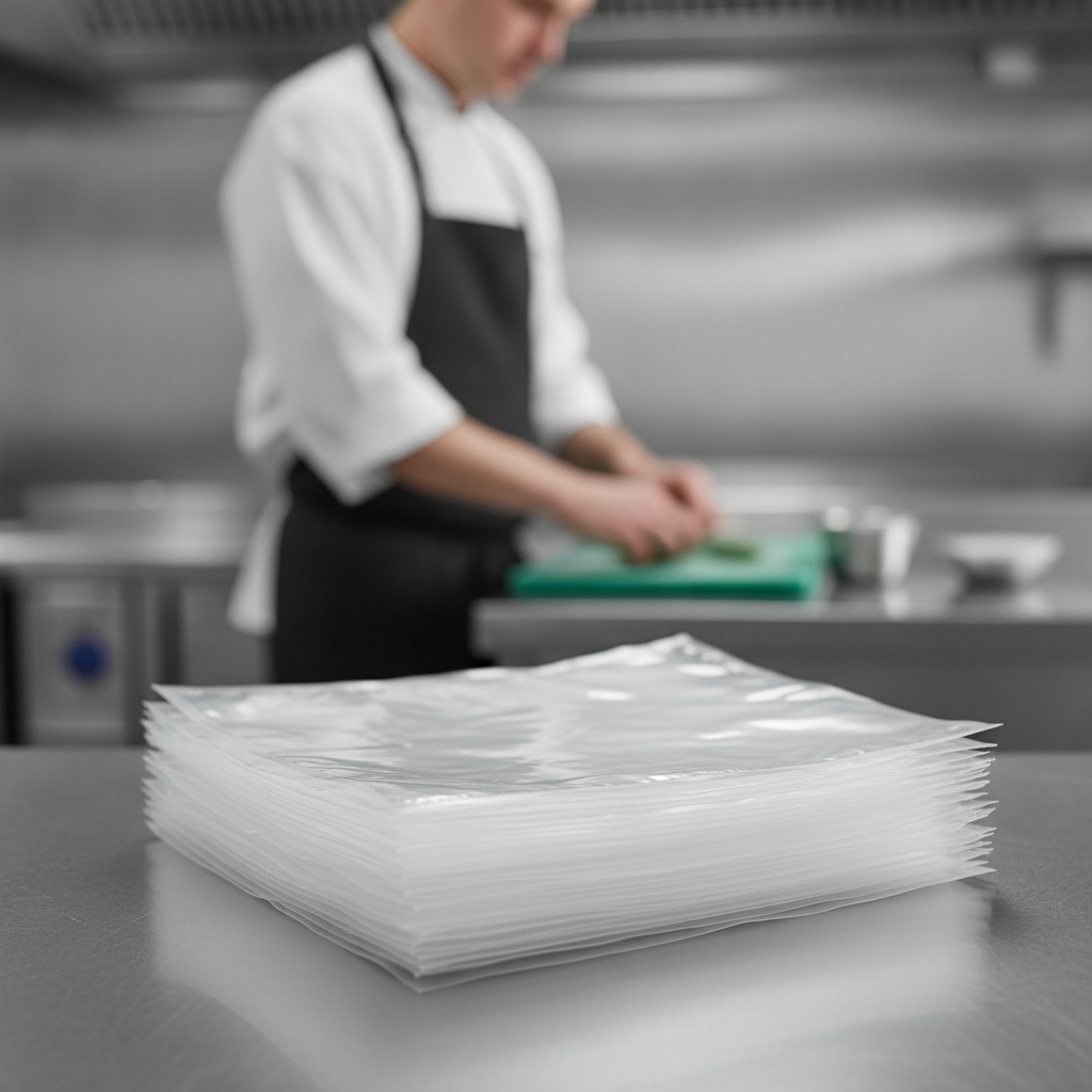 Polyester Vacuum Pack Bags 350mm for Professional Kitchens
