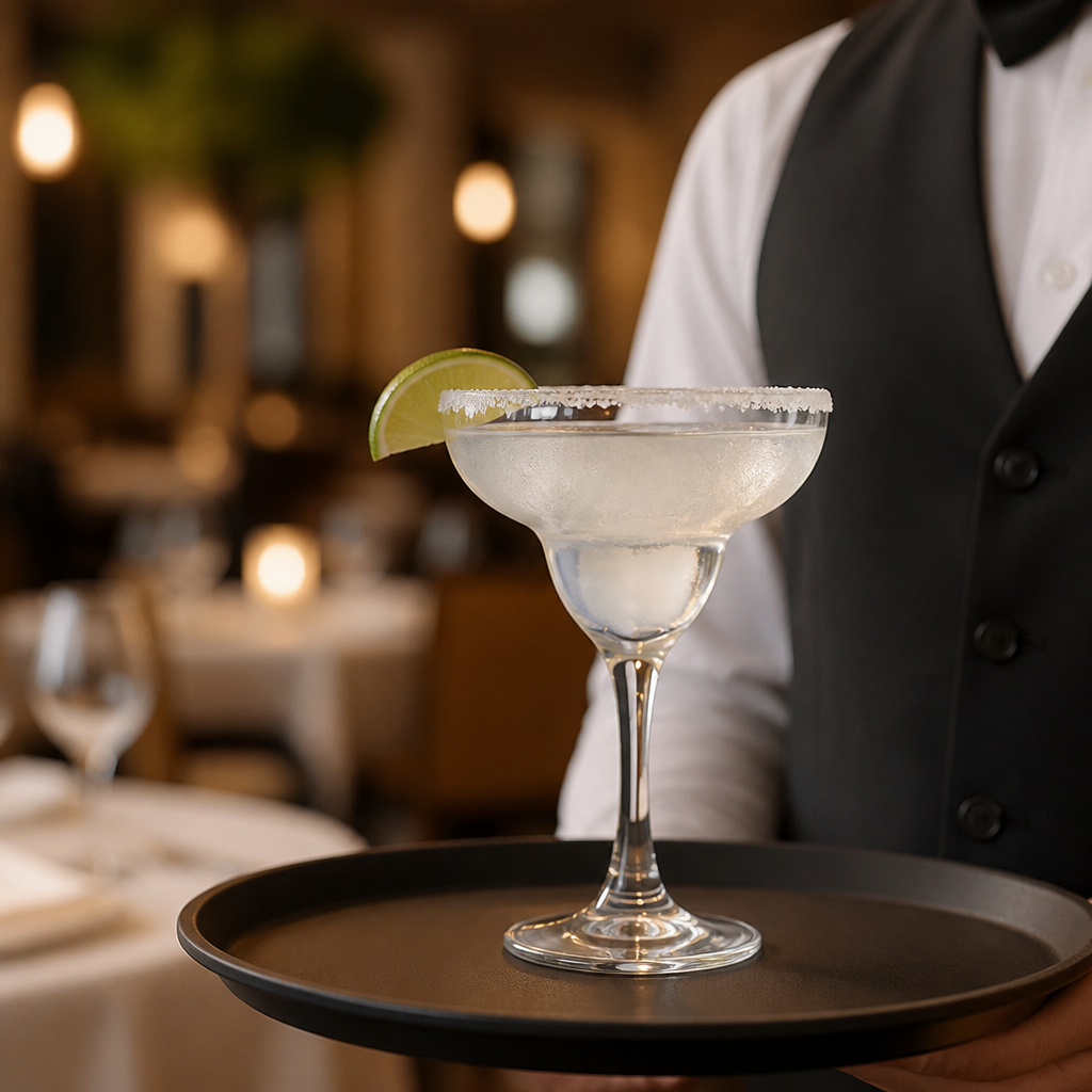 Polycarbonate Clear Margarita Cocktail Glasses 330ml for Al Fresco Dining (Pack of 12)