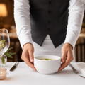 Stacking Soup Cups 285ml Bone China for Upscale Dining (Pack of 12)