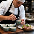 Dipping Bowls 65mm Green China for Culinary Presentation (Pack of 12)