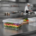 Clear Plastic Food Storage Box 14L for Efficient Ingredient Storage