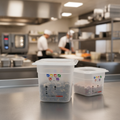 Polypropylene Food Storage Container 1/6 GN 150mm for Professional Kitchens