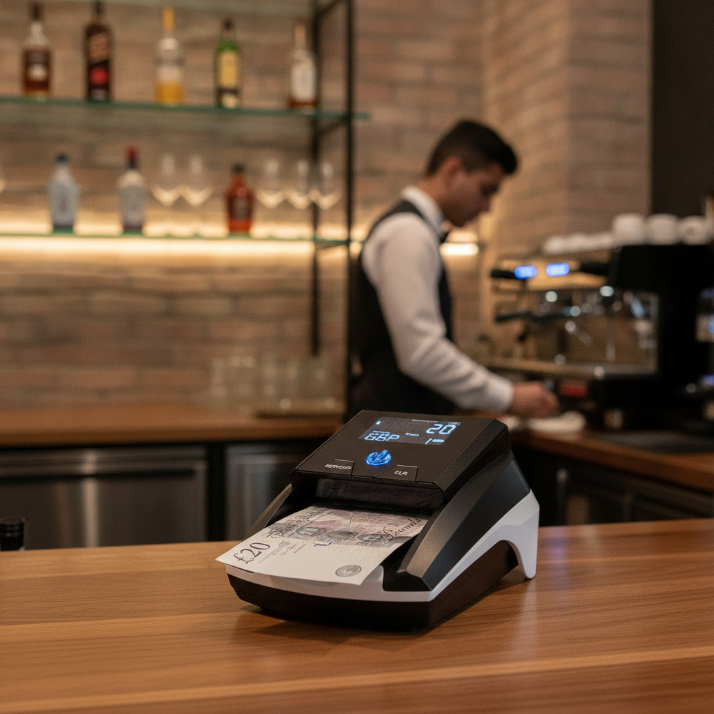 Metal & Plastic Counterfeit Detector for Secure Transactions