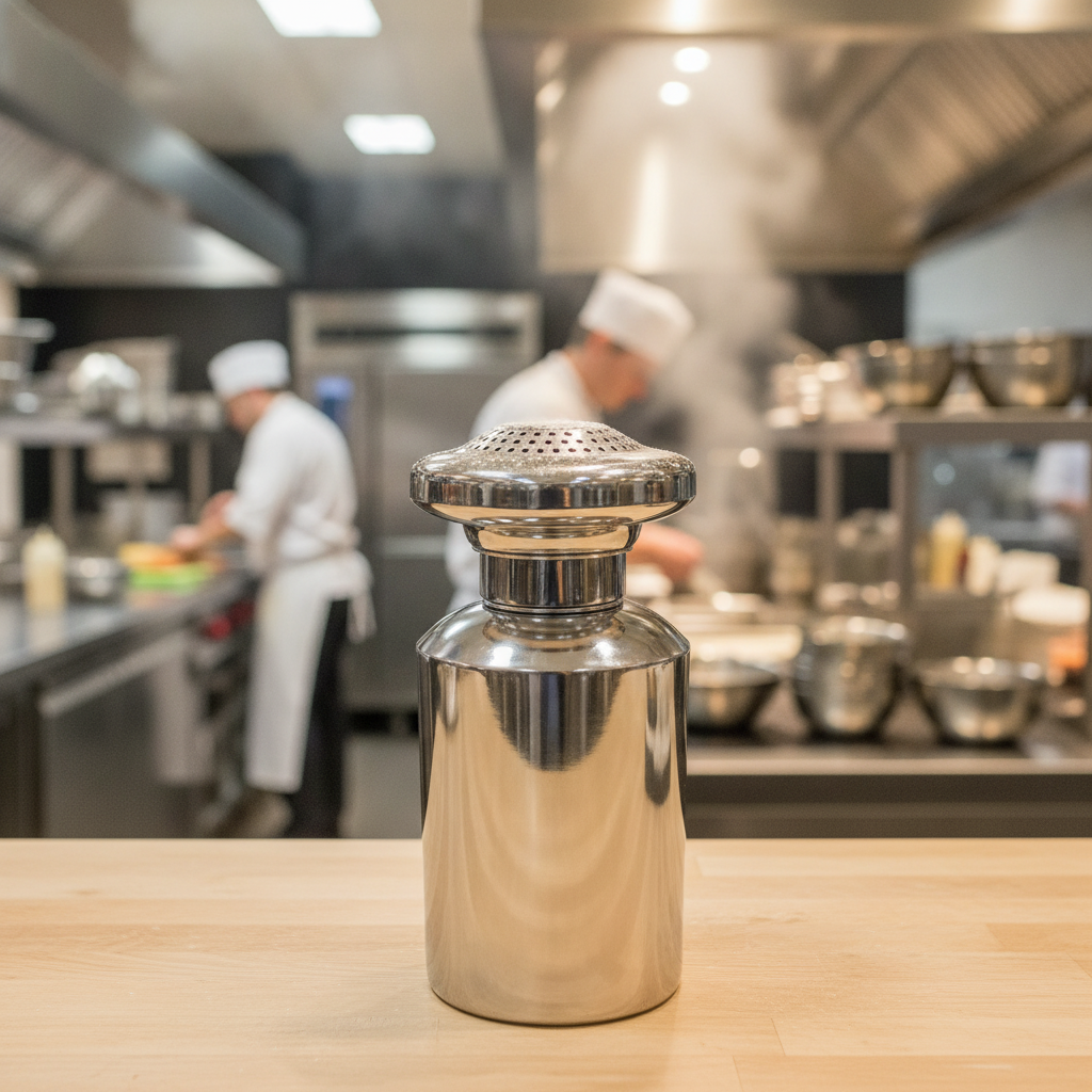 Stainless Steel Dredger 530ml for Commercial Kitchens