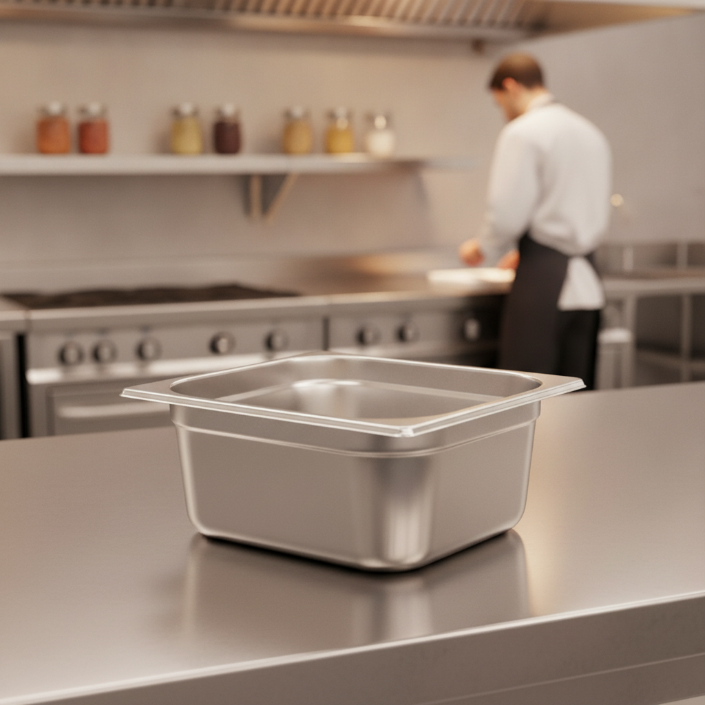 201 Stainless Steel Gastronorm Tray 150mm for Efficient Service