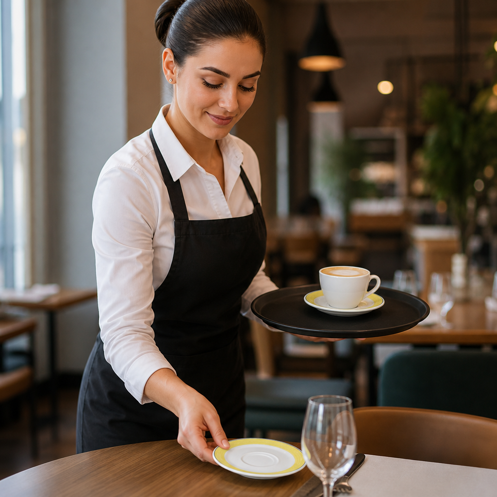 Saucers 145mm Yellow Porcelain for Cafés & Restaurants (Pack of 36)