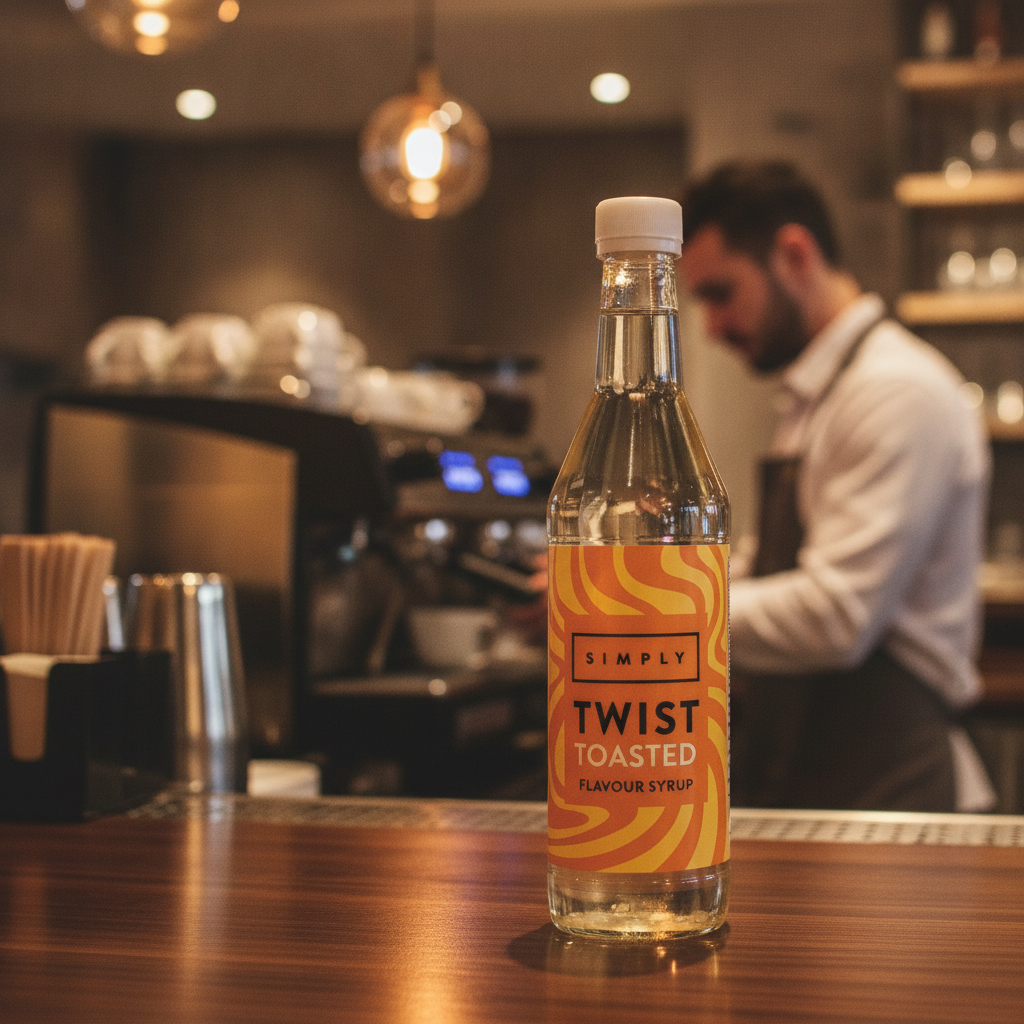 Toasted Flavour Syrup 485ml for Beverage Preparation