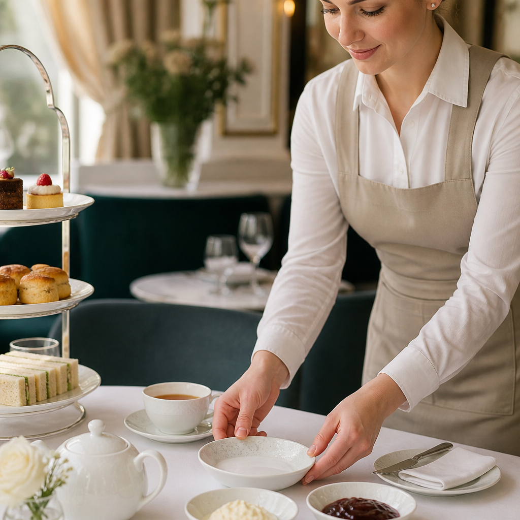 Crushed Velvet Flared Dishes Bone China for Afternoon Tea (Pack of 6)