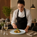 Plates 270mm Aqua Porcelain for Stylish Table Settings (Pack of 4)