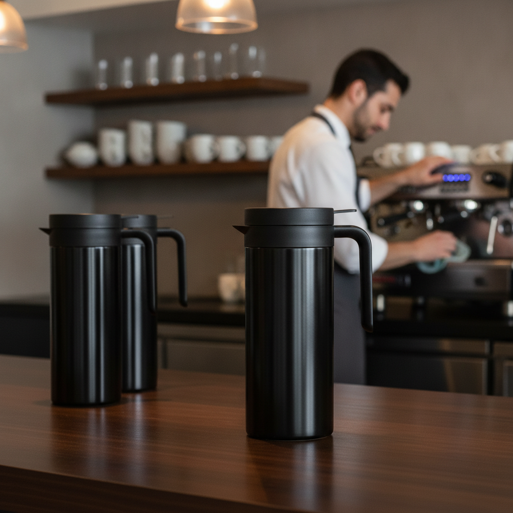 Stainless Steel Vacuum Jug 1.5L for Beverage Service