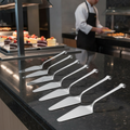 Stainless Steel Cake Servers 300mm for Buffet Presentation (Pack of 10)