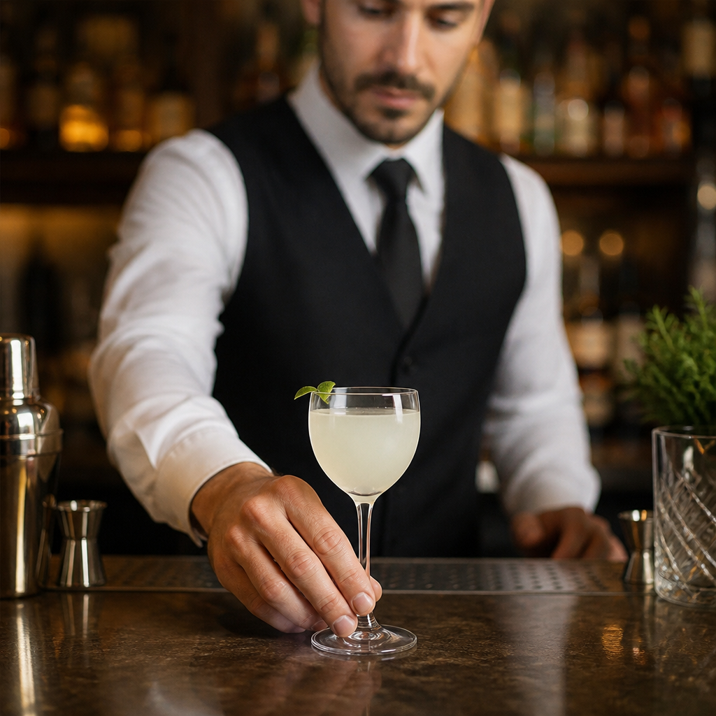 Soda Lime Nick & Nora Glasses 190ml for Cocktail Service (Pack of 6)