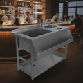 Stainless Steel Modular Bar Cocktail Station for Busy Bars