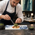Rectangular Plates 300x110mm Porcelain for Table Service (Pack of 12)