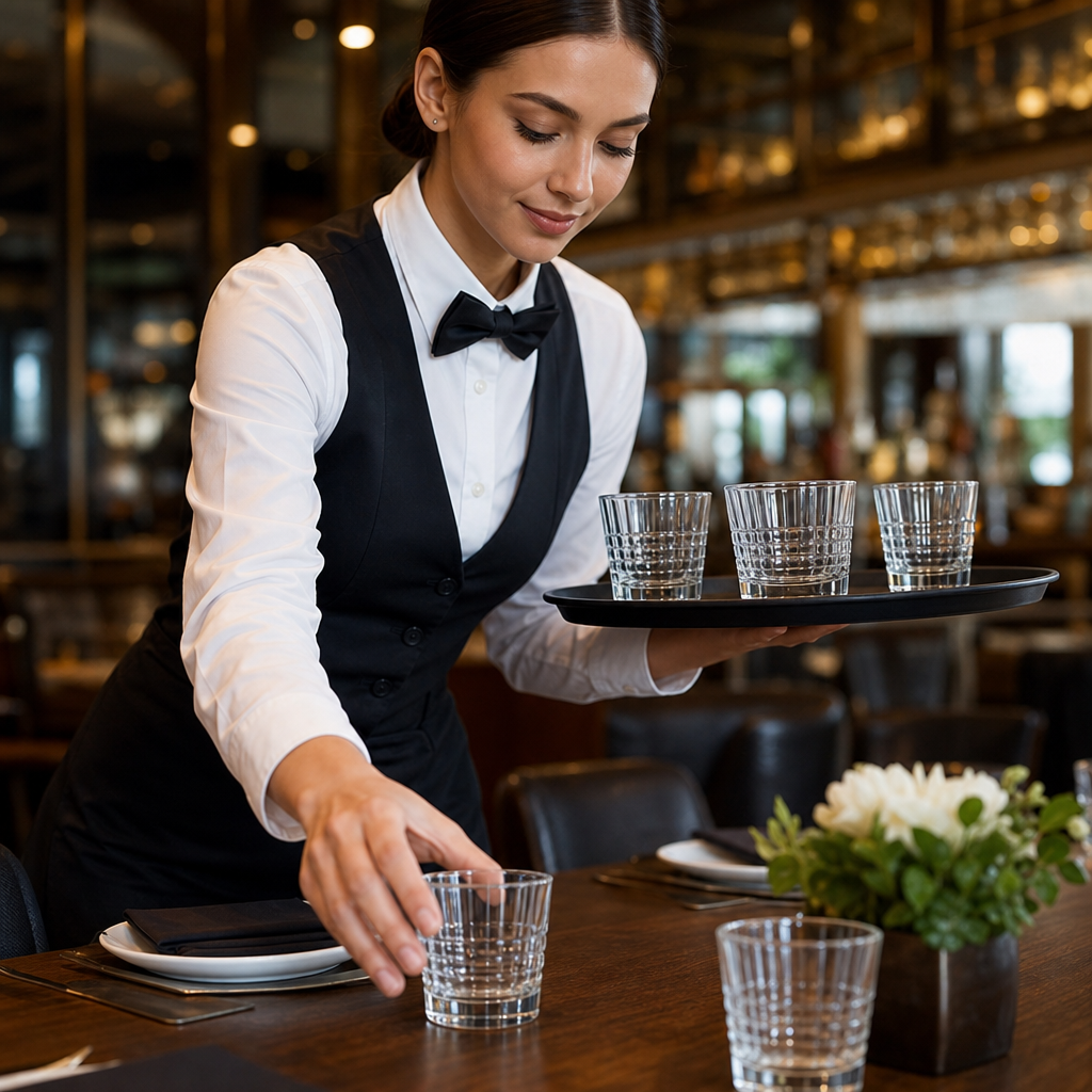 Toughened Glass Stackable Tumblers 210ml for Bars & Restaurants (Pack of 24)