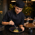 Black Bowls 130mm Black Porcelain for Restaurants (Pack of 12)