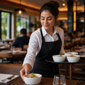 Sloping Edge Bowls 90mm Porcelain for Casual Dining (Pack of 12)