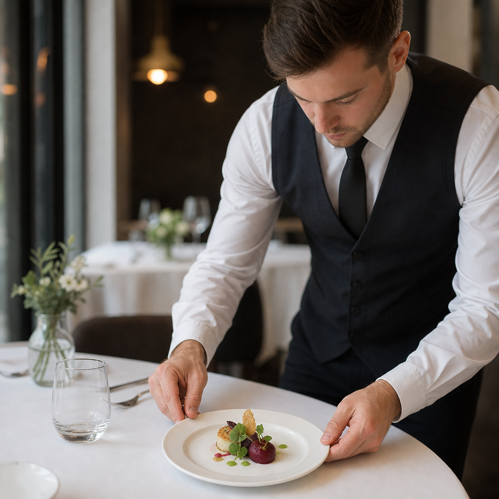 Narrow Rim Plates 167mm White Porcelain for Catering Environments (Pack of 36)