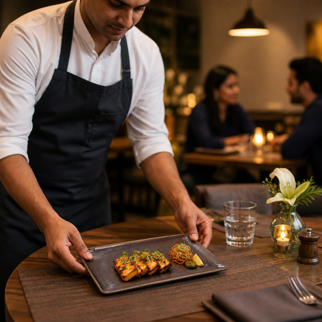 Vitrified Rectangle Plate 270mm China for Dining (Pack of 6)
