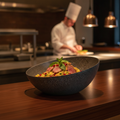 Cast Aluminium Bowl 1.9L for Culinary Presentations