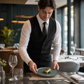 Coupe Plates 220mm Teal Vitrified Stoneware for Elegant Dining (Pack of 24)