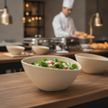 Melamine Serving Bowl 500ml in Sand for Buffets & Catering