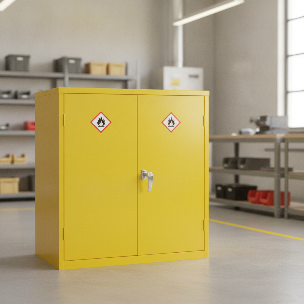 Steel Hazardous Substance Cabinet 30L for Workplace Safety