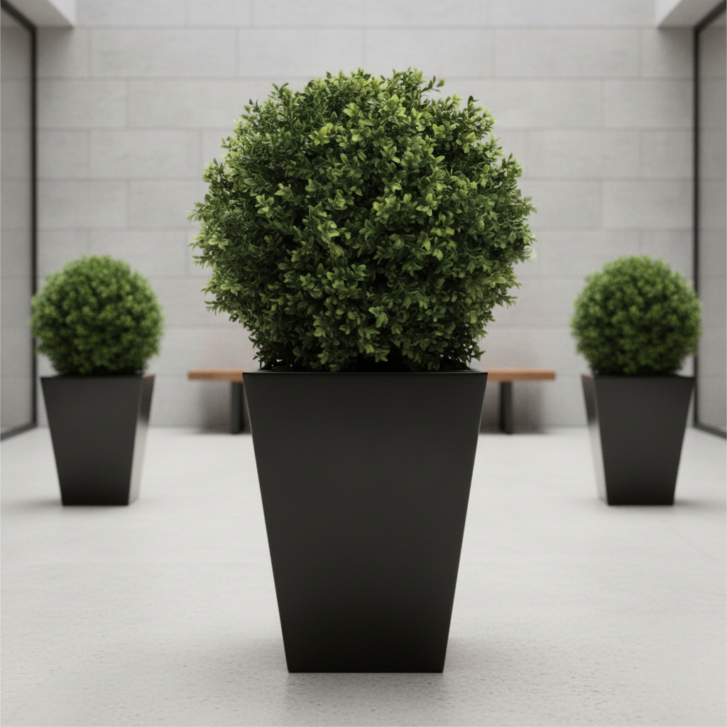 Artificial Boxwood Ball Plant 500mm for Indoor & Outdoor Use