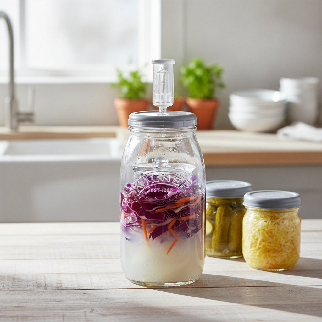 Glass Fermentation Set 3L for Creating Fermented Foods