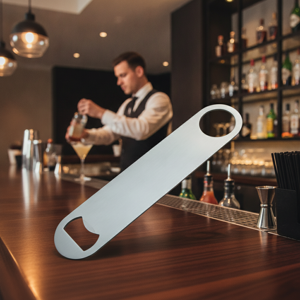 Stainless Steel Bar Blade 180mm for Efficient Bartending