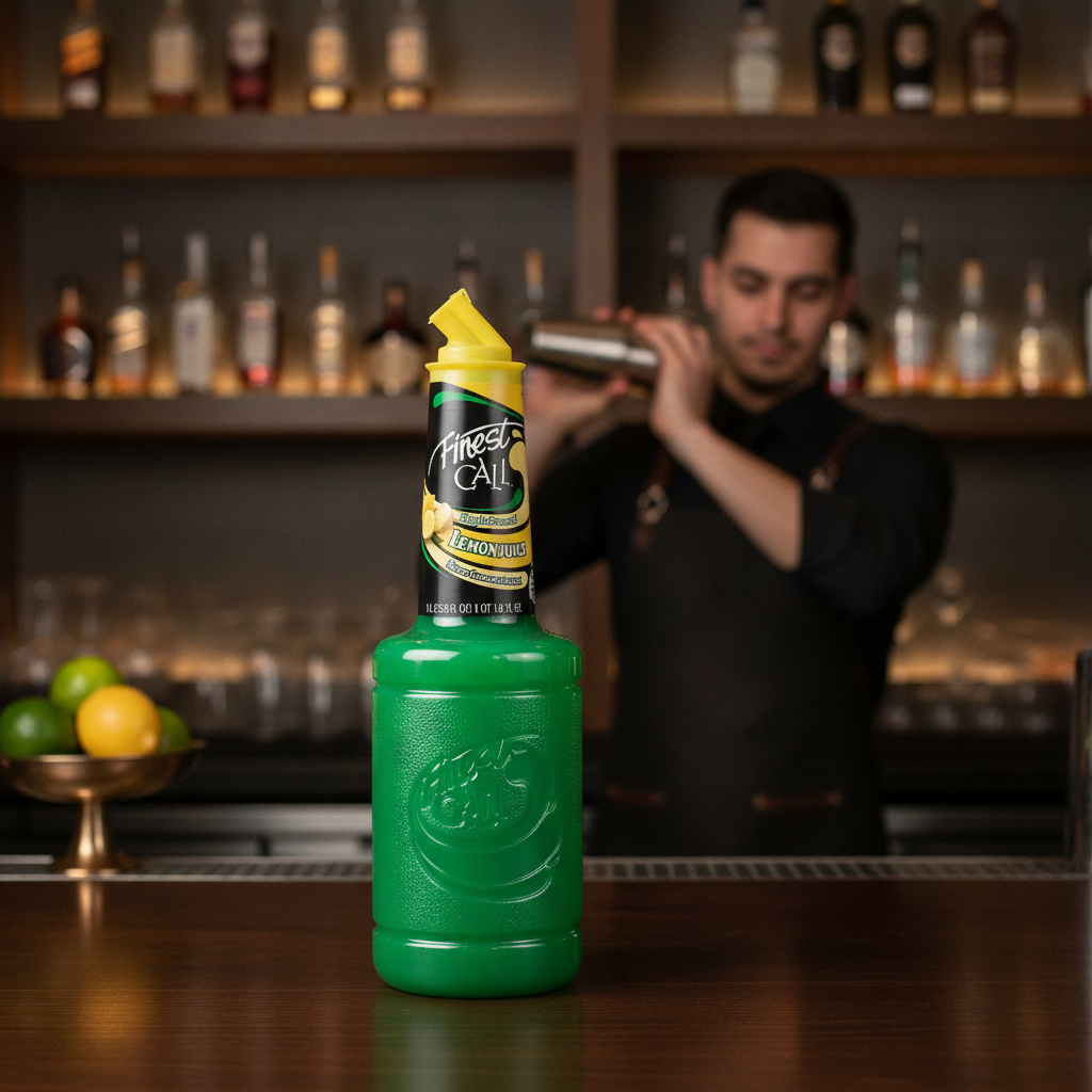 Single Pressed Lemon Juice 1L for Professional Bartenders