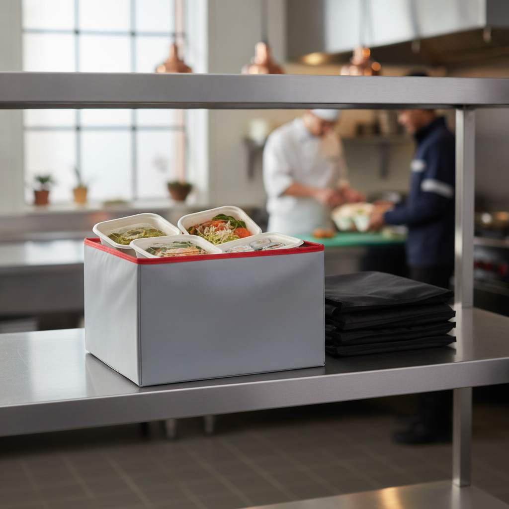 Nylon Insert Box for Food Delivery Bags (355mm) for Safe Deliveries