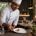 Snack Plates White Vitrified Porcelain for Serving (Pack of 12)