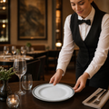 Plates 202mm China for Dining & Entertaining (Pack of 12)