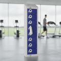 Steel Personal Effects Lockers for Gyms and Schools