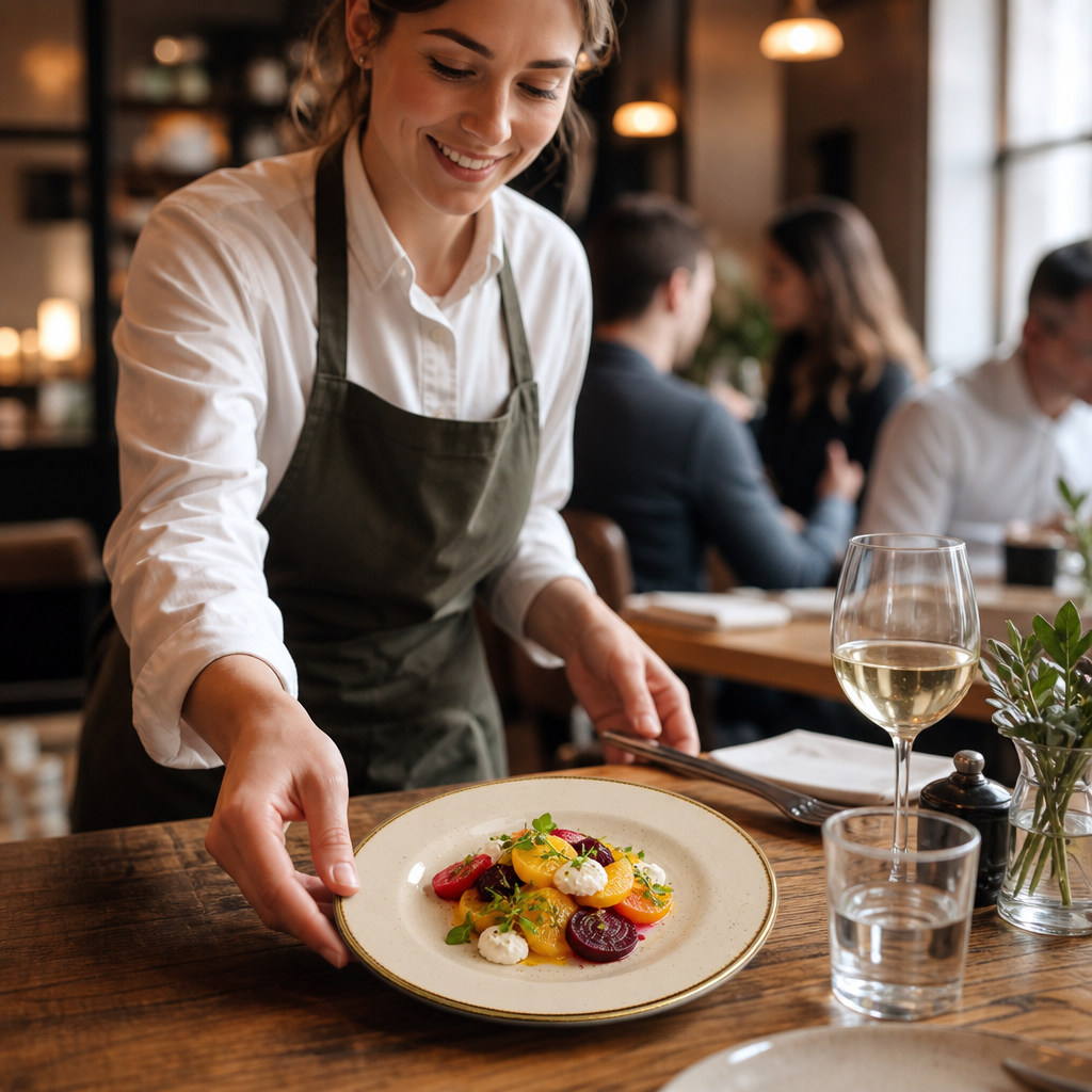 Rimmed Plates 210mm Cream Vitrified Ceramic for Vibrant Food Presentation (Pack of 12)