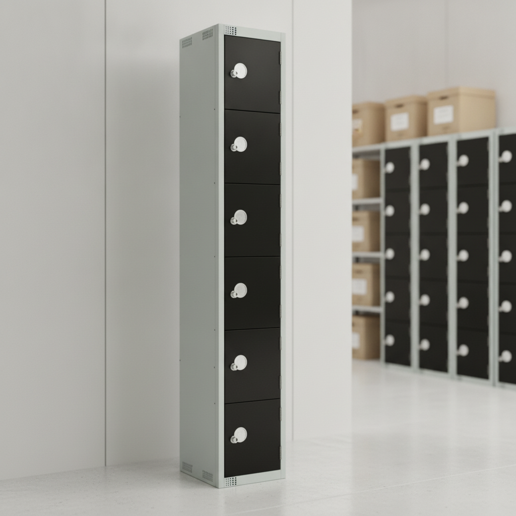 Powder Coated Steel Lockers 450mm Deep for Secure Storage