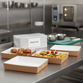 Paperboard Platter Box Inserts Full Size for Mobile Catering (Pack of 50)