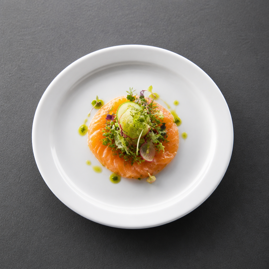 Narrow Rimmed Porcelain Plates 150mm for Catering & Hospitality